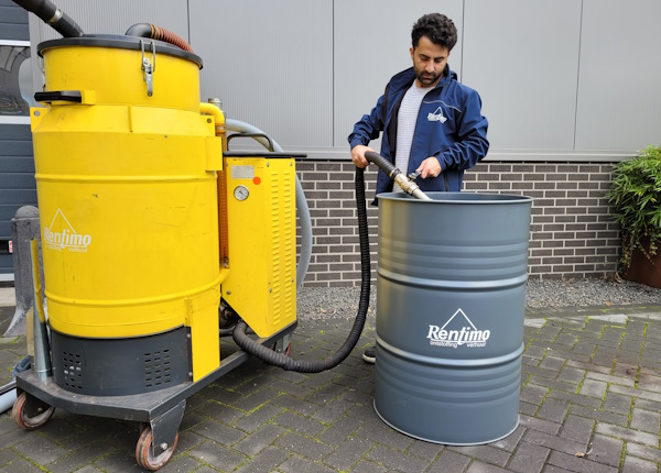 4 kW vermogen voor 450 m3/uur voor continu industrieel gebruik