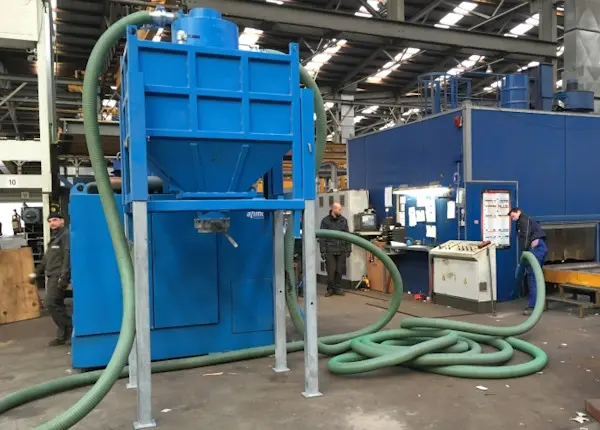 Cycloon voorafscheider Rentimo huur 1 kuub inhoud praktijk