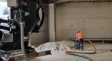Diesel stofzuiger als grof geschut voor fijn werk