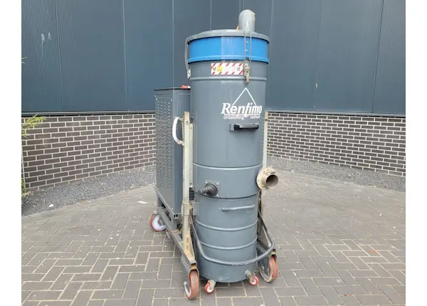 Industriële stofzuiger HEPA 100 Liter Rentimo Huren voorkant