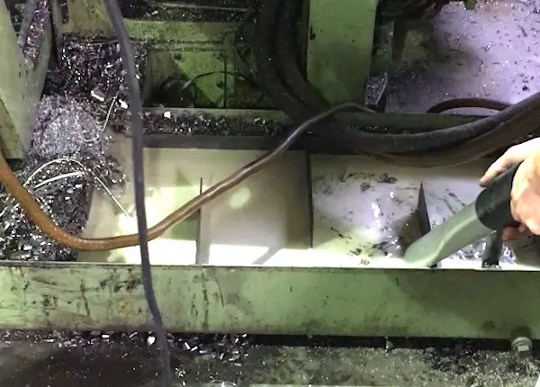 olie en chipszuiger voor CNC