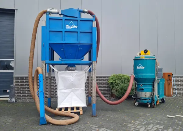 Deze combinatie is ideaal voor zware reinigingswerkzaamheden