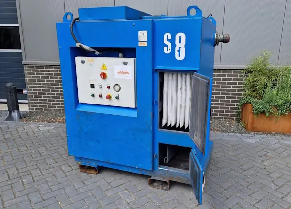 Industriële stofzuiger met filterklasse L geschikt voor voorafscheider