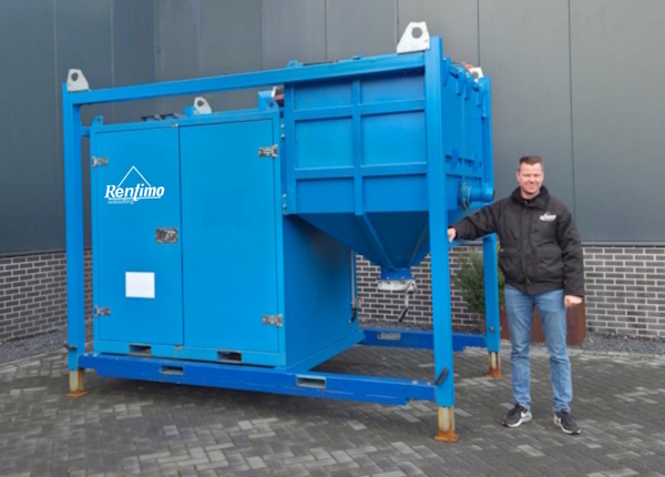 industriele stofzuiger met extreme zuigkracht